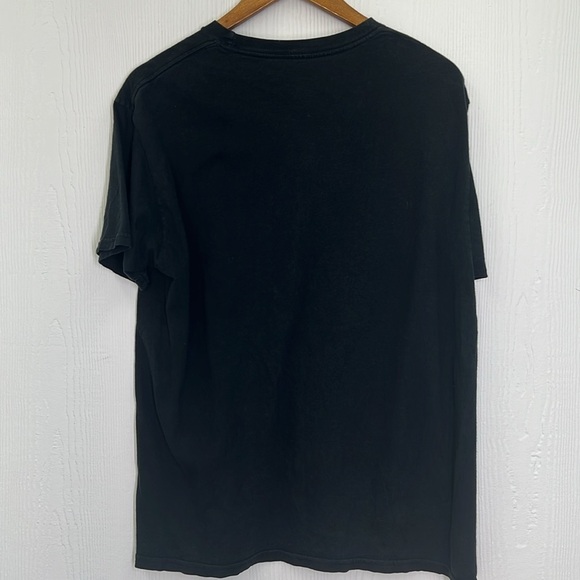 Jimi Hendrix - Hendrix Peace American Flag Graphic Short Sleeve T Shirt Size L - Picture 7 of 7